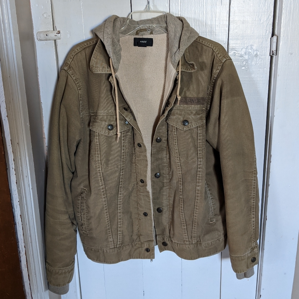 Men's Obey Propaganda winter jacket